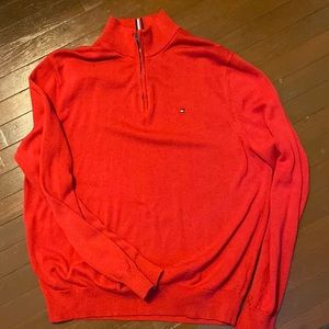 Men’s Tommy Hilfiger 1/4 zip Sweater - Size XL